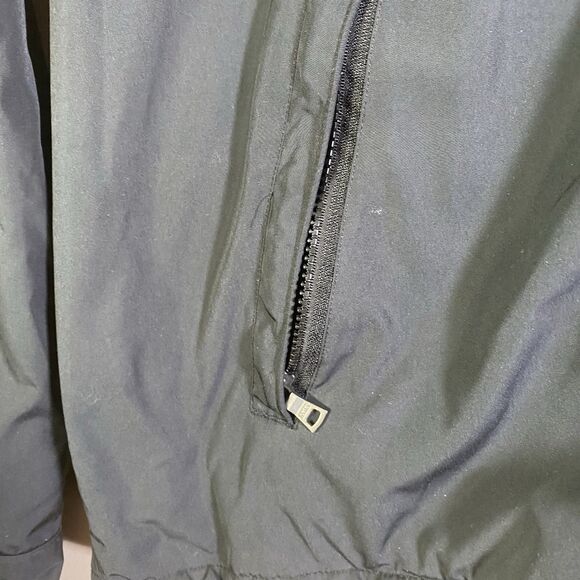 Vintage Polo Ralph Lauren Hooded Jacket Mens Large Black Red Pony Preppy - Picture 4 of 16